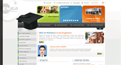 Desktop Screenshot of ensa.ac.ma